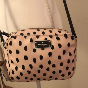 Kate Spade blush dot crossbody